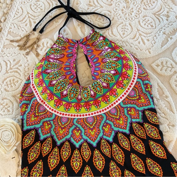 Trina Turk Moroccan Medallion Swimsuit Size 14, NWOT - Picture 6 of 8